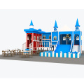 Castle Theme Indoor Playground Commercial, Small Indoor Playground for Sale, Blue Toddler Indoor Playground